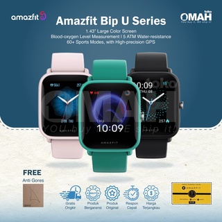 Amazfit Bip U International Version Smartwatch Garansi Resmi 1 Tahun