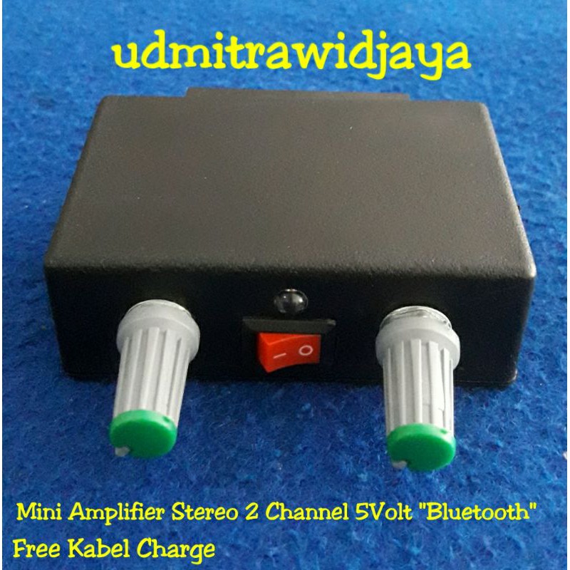 Mini Amplifier Bluetooth Stereo 2 Channel 5 Volt 5v  Ampli mini PORTABLE (HARGA GROSIR TERMURAH)