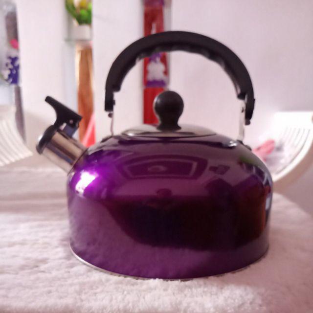 Teko Kattle Teko Siul Stainless Stell Kapasitas 3 Liter Teko Cantik Warna Warni