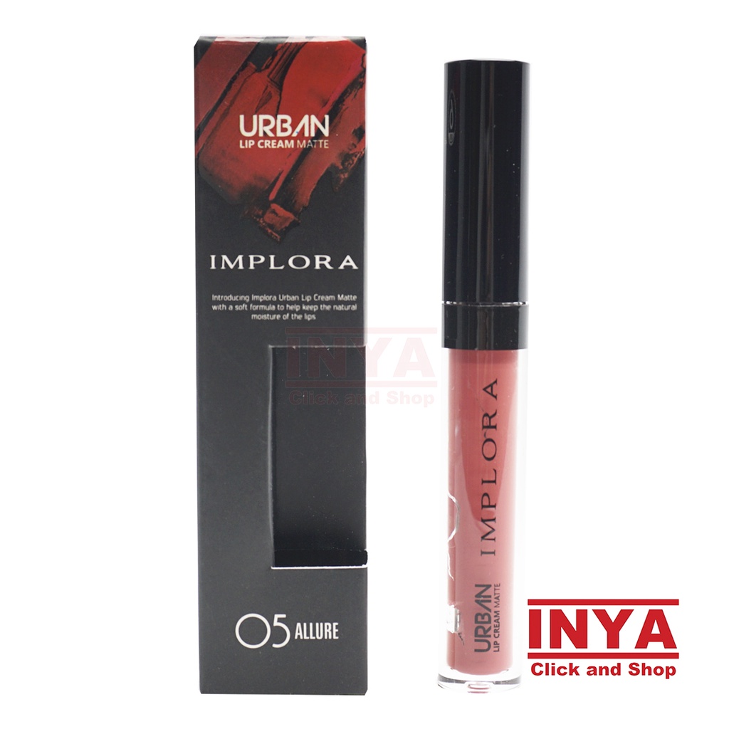 IMPLORA URBAN LIP CREAM MATTE 05 ALLURE 2.9gr