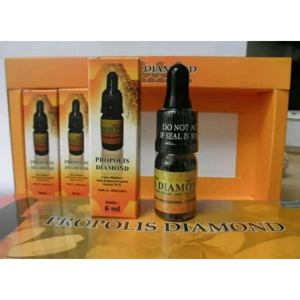 Propolis Diamond Premium Original New Zealand 6m - Propolis Diamond 6ML Original Asli