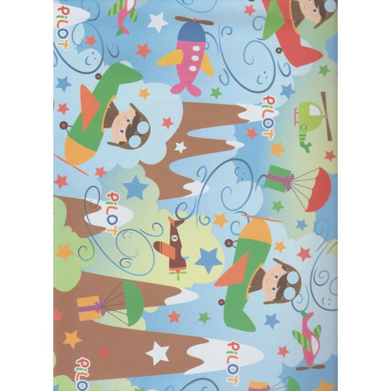 

Kertas Kado Sansan Wawa SW 5674 "kids/plane/transport