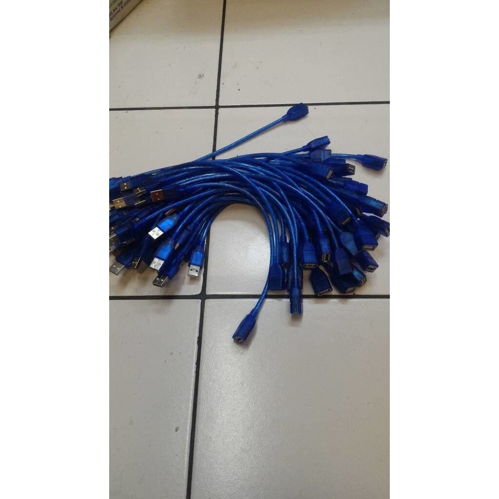 kabel usb extension male to female 30cm