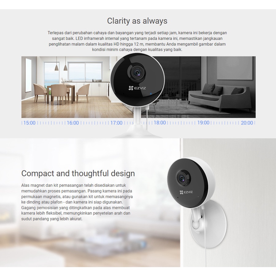 Ezviz C1C-B 1080p Indoor Smart Home Camera