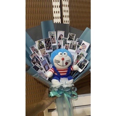 

Buket foto polaroid+boneka