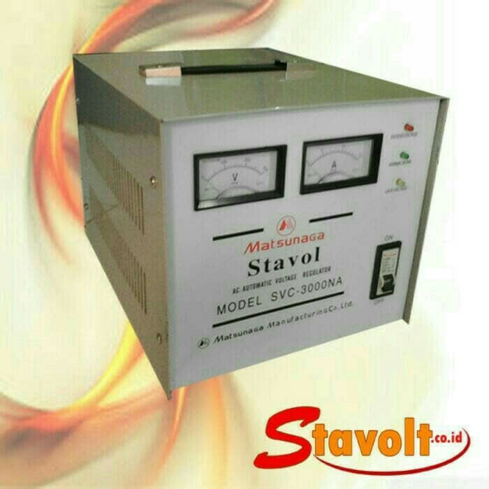 stabilizer Matsunaga 3000w stavol SCV 3000N 3000 watt bisa menggunakan gojek