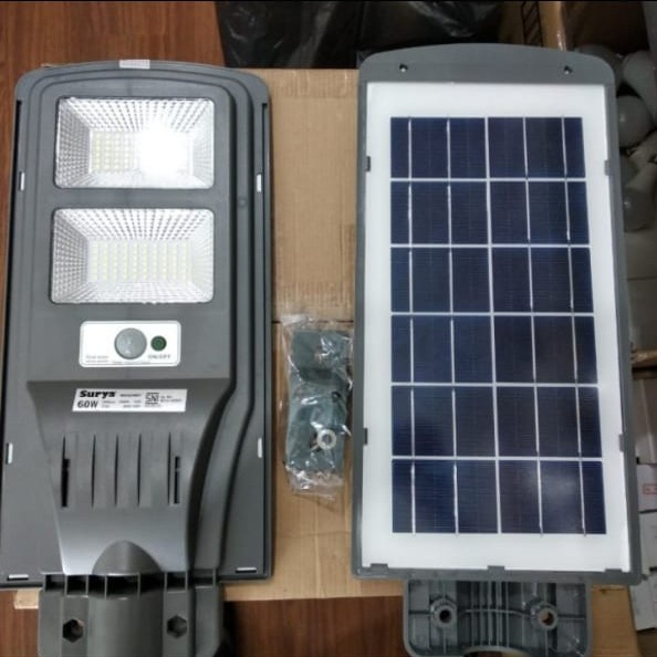 Lampu PJU Solar Cell Tenaga Surya LED SMD 60W 60 Watt SURYA BROADWAY