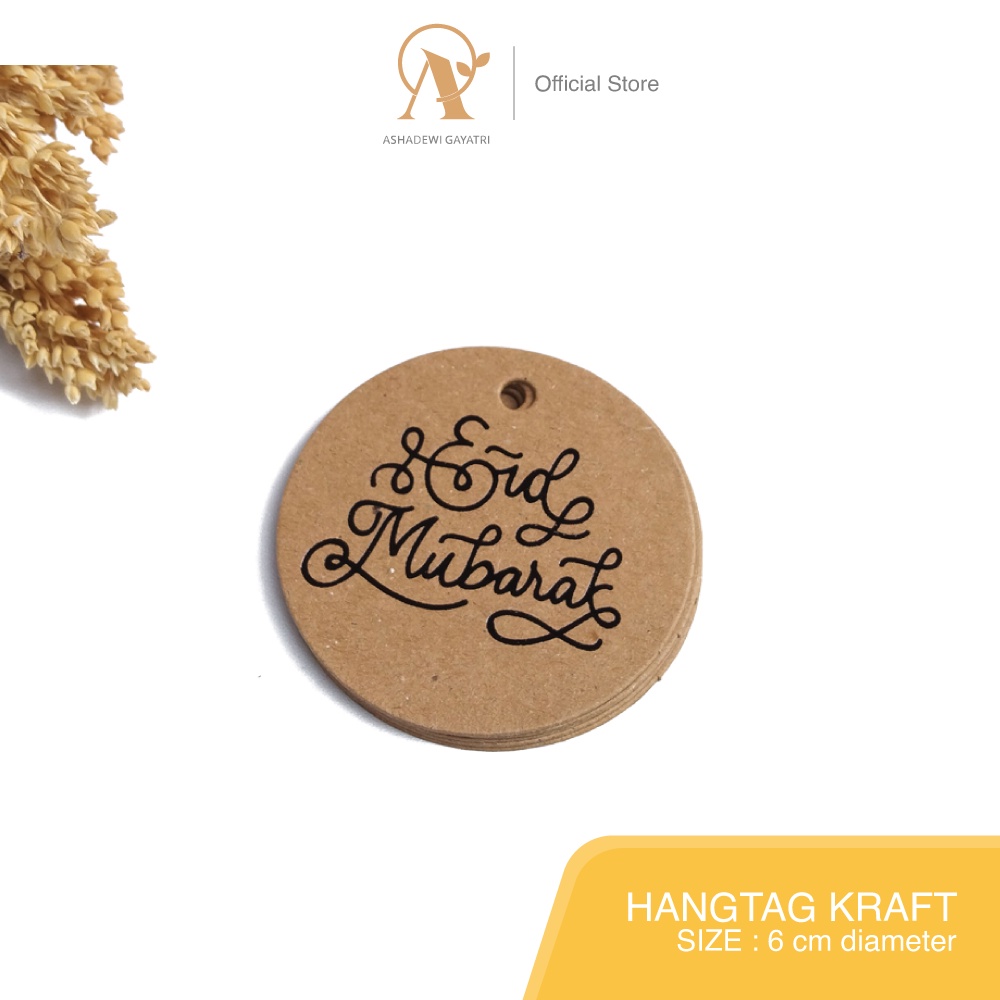 

Ashadewi Gayatri - Hangatg Kraft 6 cm - Hotprint Black / Gold [Harga 10pcs]