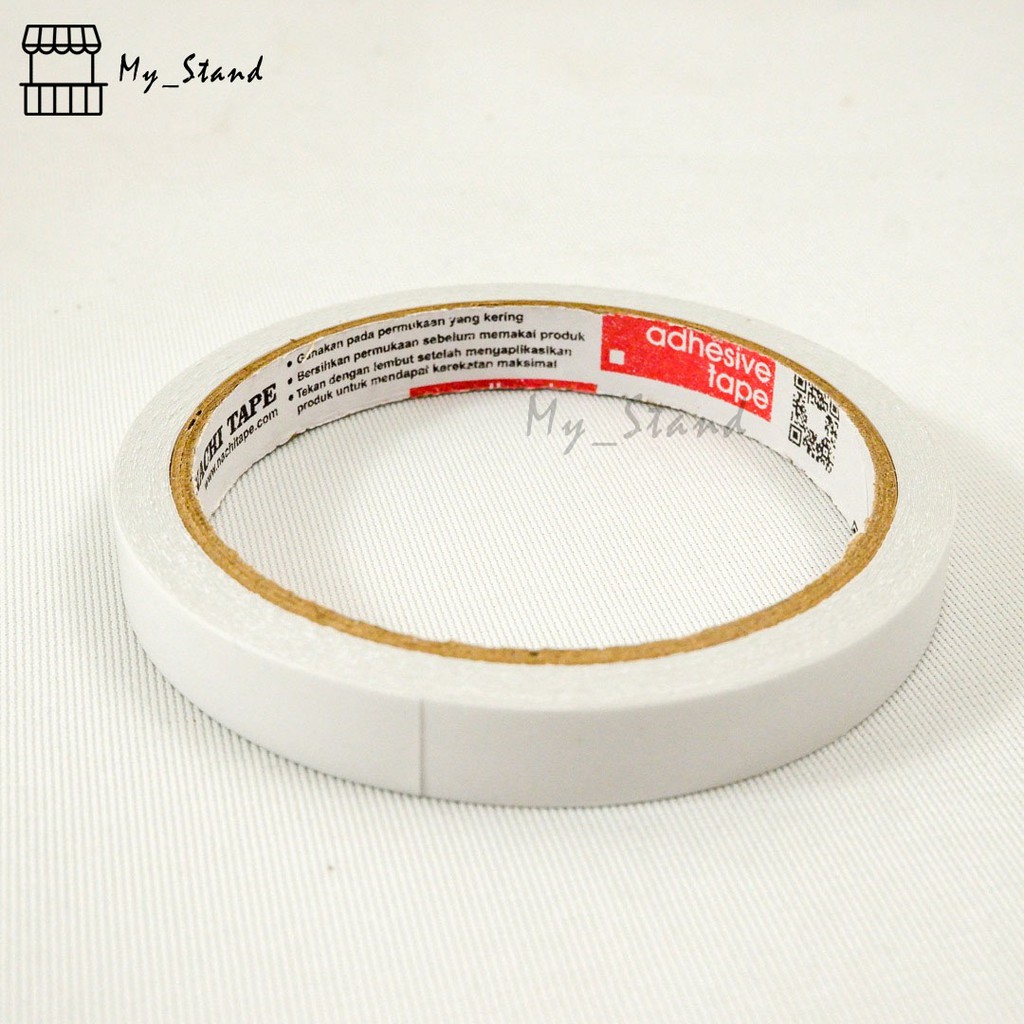 

Solasi Selotip Lem Double Tape Kecil 1 cm Nachi panjang 10 yard & Daimaru setengah centi 0,5 cm 0,6 cm 12y Lebar 1/2 inch (12 mm)