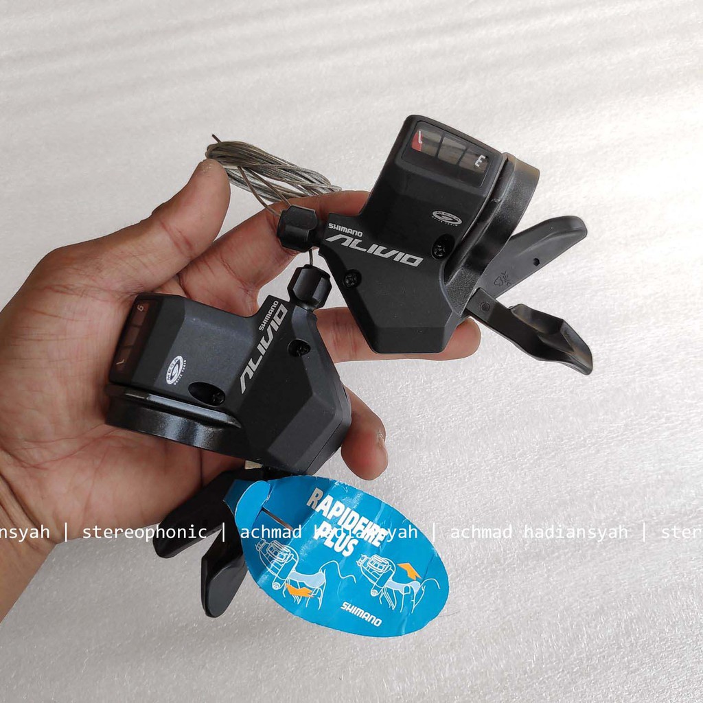 9 speed NEW Kanan dan Kiri.. Shifter 3x9 speed SHIMANO Alivio M430 Shifter 9 speed Alivio SL-M430