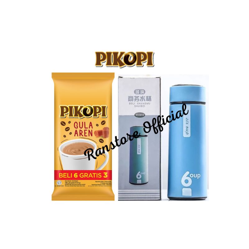 

Tumbler kaca + pikopi gula aren 1 bag