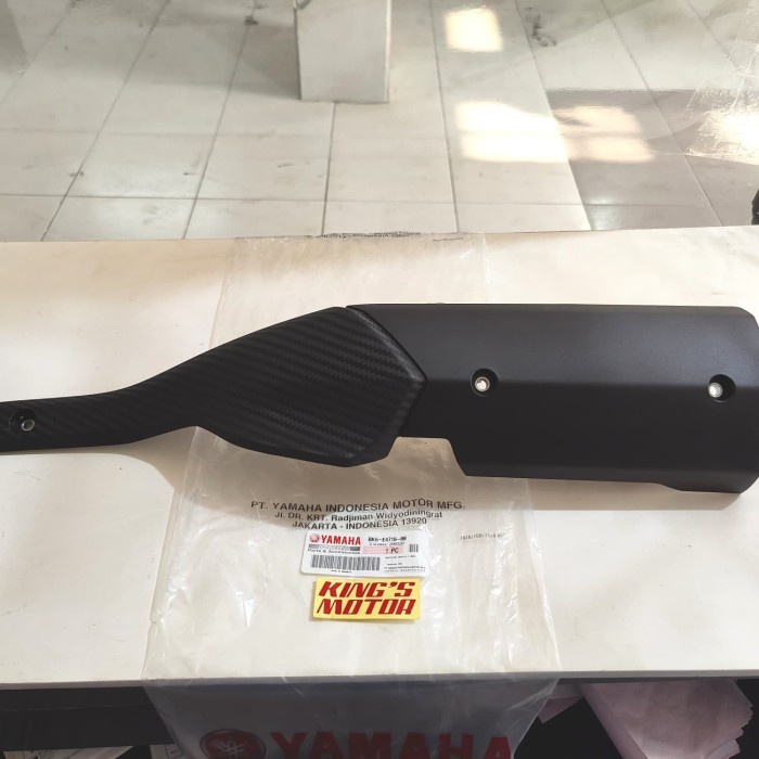 cover knalpot / tameng knalpot / pelindung knalpot MT15, MT-15 (BK6) ORIGINAL YAMAHA GENUINE PARTS