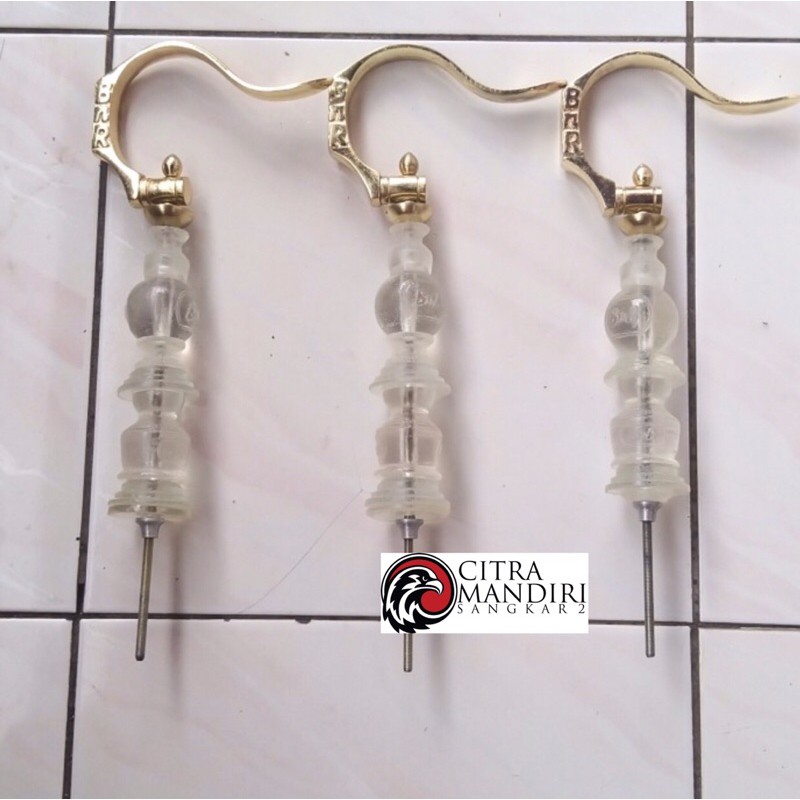 Sepaket Hemat Gantungan Lipat Pion Bening Sangkar Kandang Burung Murai BNR Original Asli