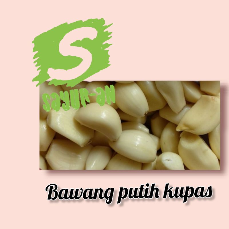 

bawang putih kupas