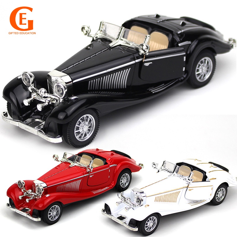 Mainan Mobil Mini Klasik Retro Vintage Skala 1 / 28 Bahan Alloy Untuk Koleksi Anak