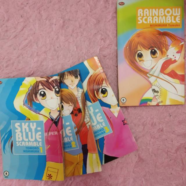 SKY BLUE Scramble by Nishimura Tomoko GRATIS Rainbow Scramble by Nishimura Tomoko