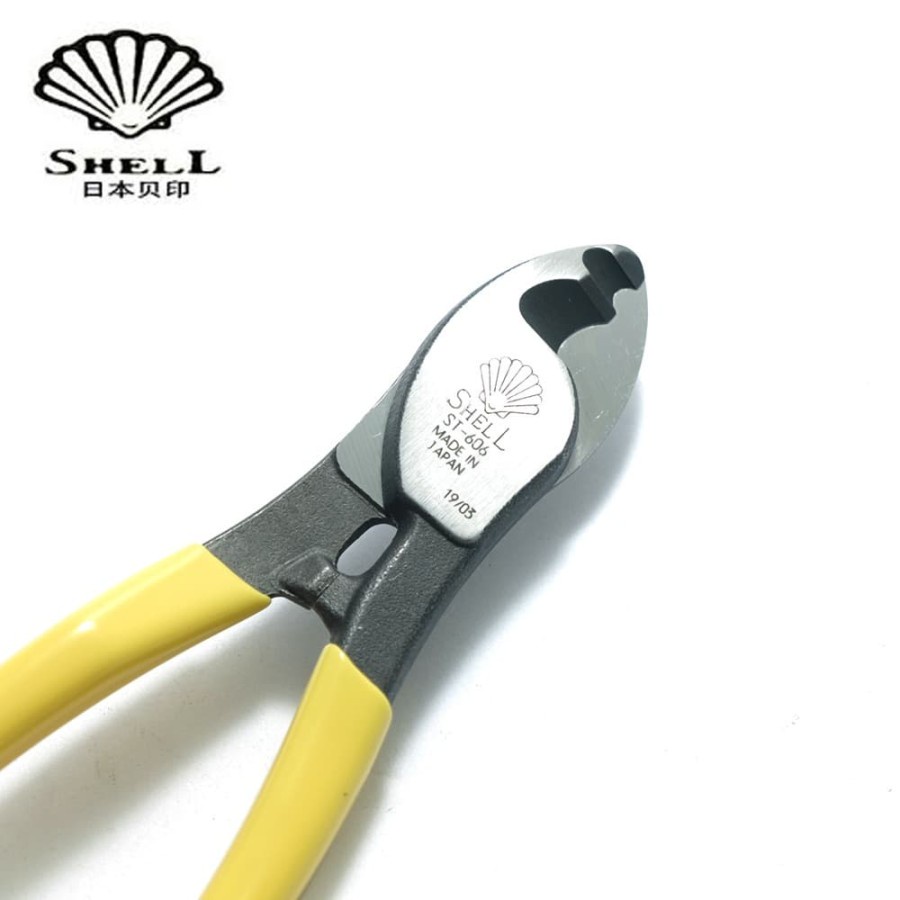 Tang Potong Kabel Shell Tools ST-606 - Made in Japan