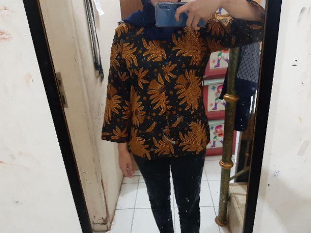 Jumbo Shinta / Atasan Pria Big Size Jumbo Xl Ld 110 / Atasan Batik Wanita Fitri Batik Asifa Fashion