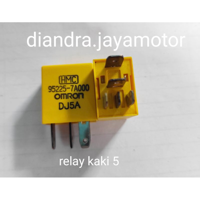 relay kaki 5 for all motor matic dll