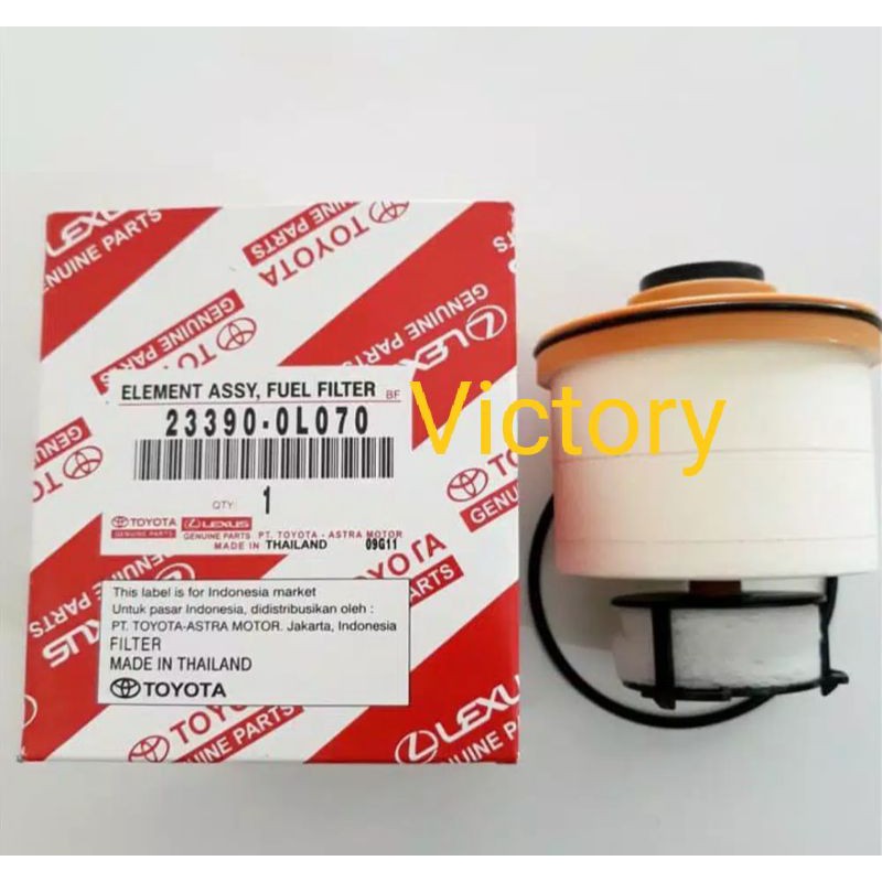 filter solar inova reborn Fortuner diesel