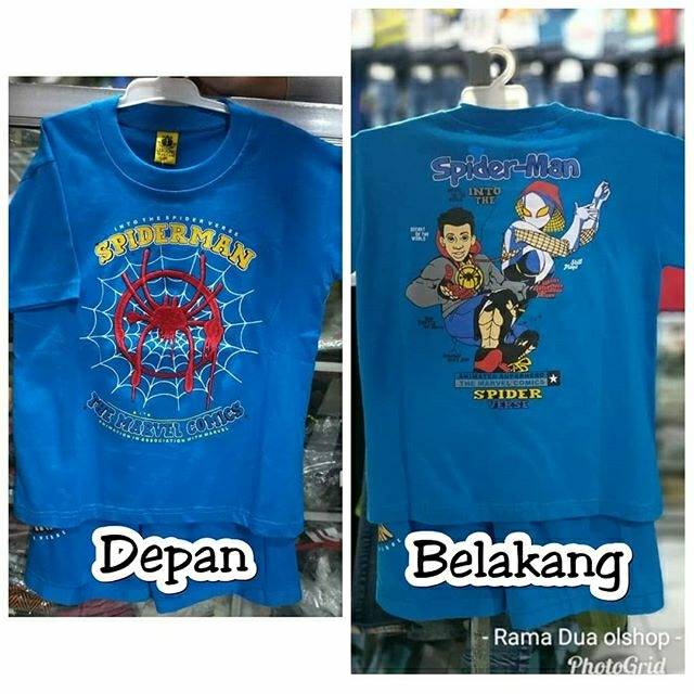 Setelan anak Lengkong Jaya Spiderman