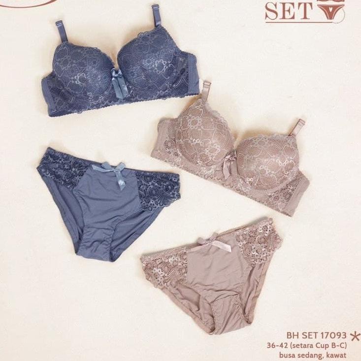 FGYK SOREX Original- Bra+CD Bra Set Push up Bra dengan Kawat Setara Cup B & C + CD Freesize Bahan Mi