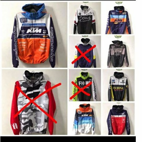 jaket parasut KTM fox murah