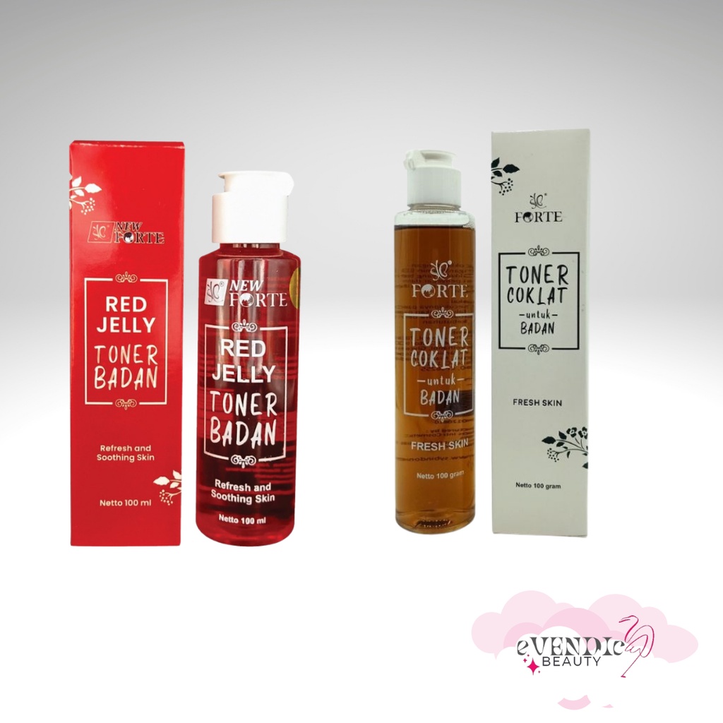 Toner Badan Coklat SYB Forte Original / Red Jelly Toner Badan SYB Forte Original / SYB Skinboost Toner