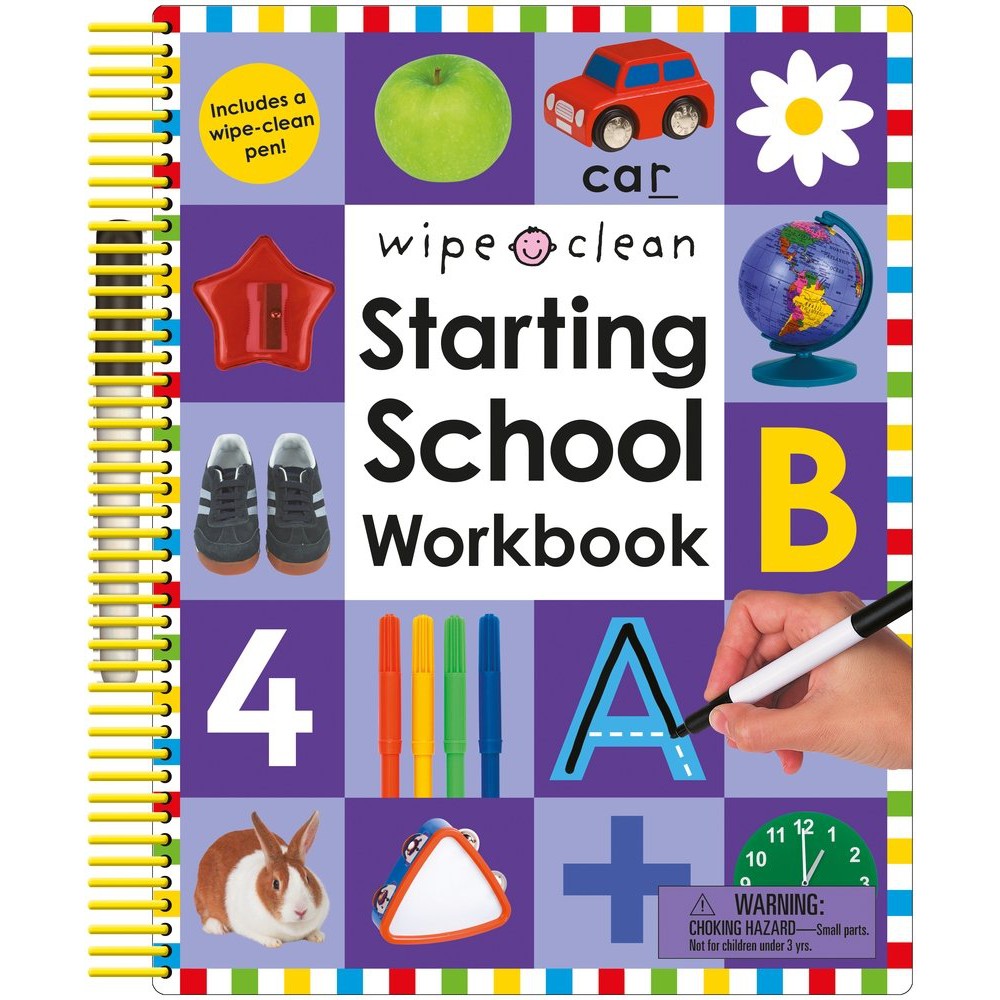 Starting School Wipe Clean Workbook by Roger Priddy