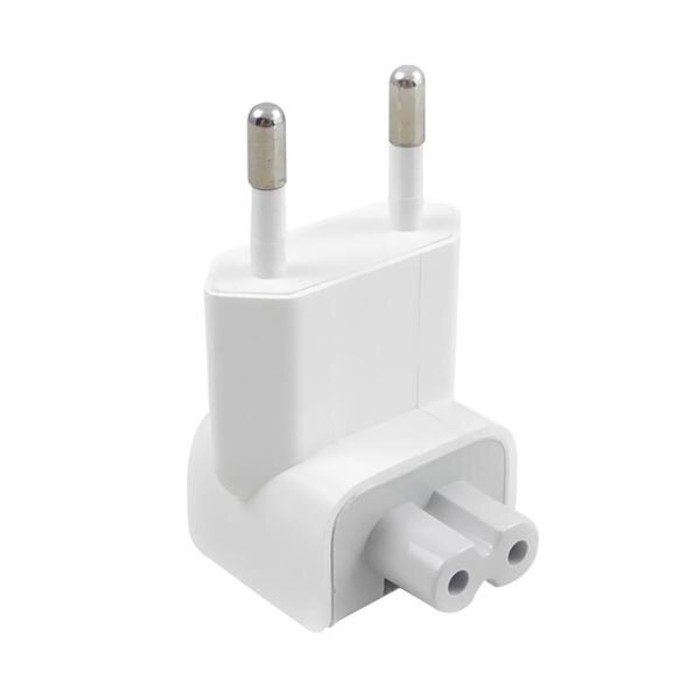 Steker Adaptor Universal EU AC Plug - White