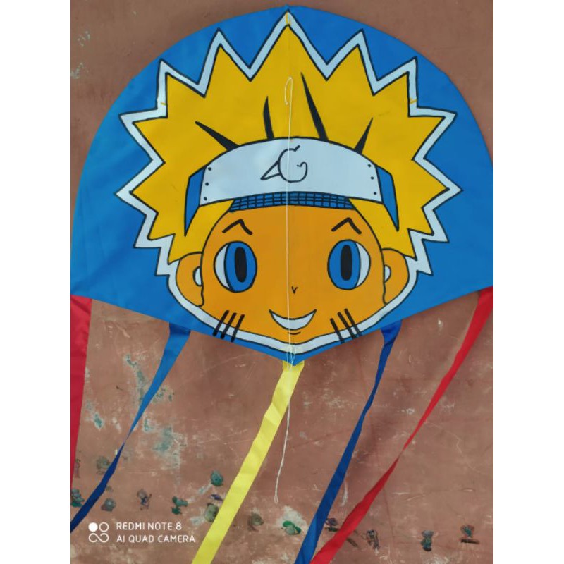 Layang-Layang Hias Naruto