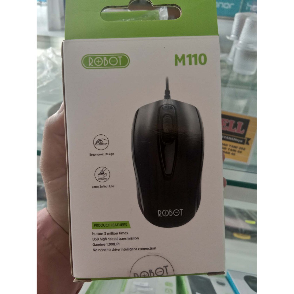 Robot M110 Office Wired Mouse