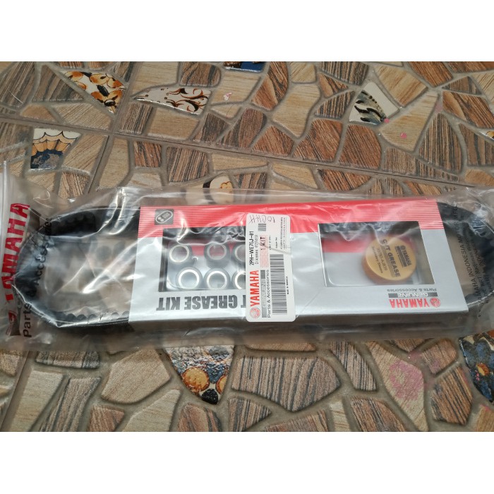 V BELT + ROLLER YAMAHA ORIGINAL 2PH MIO M3