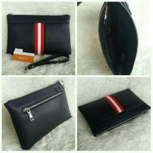 Hangbad tas tangan clutch pria wanita bally premium quality