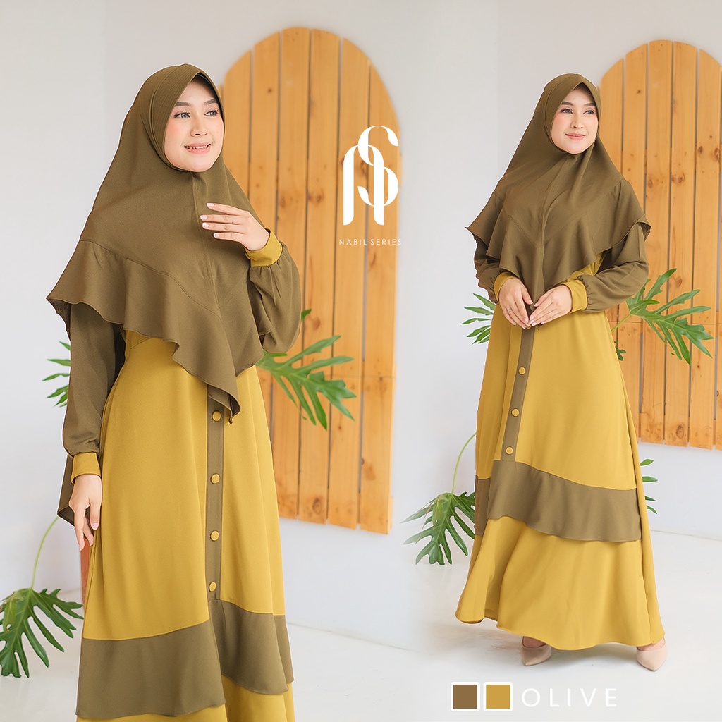 Gamis Syari Terbaru Ori Nabil Series