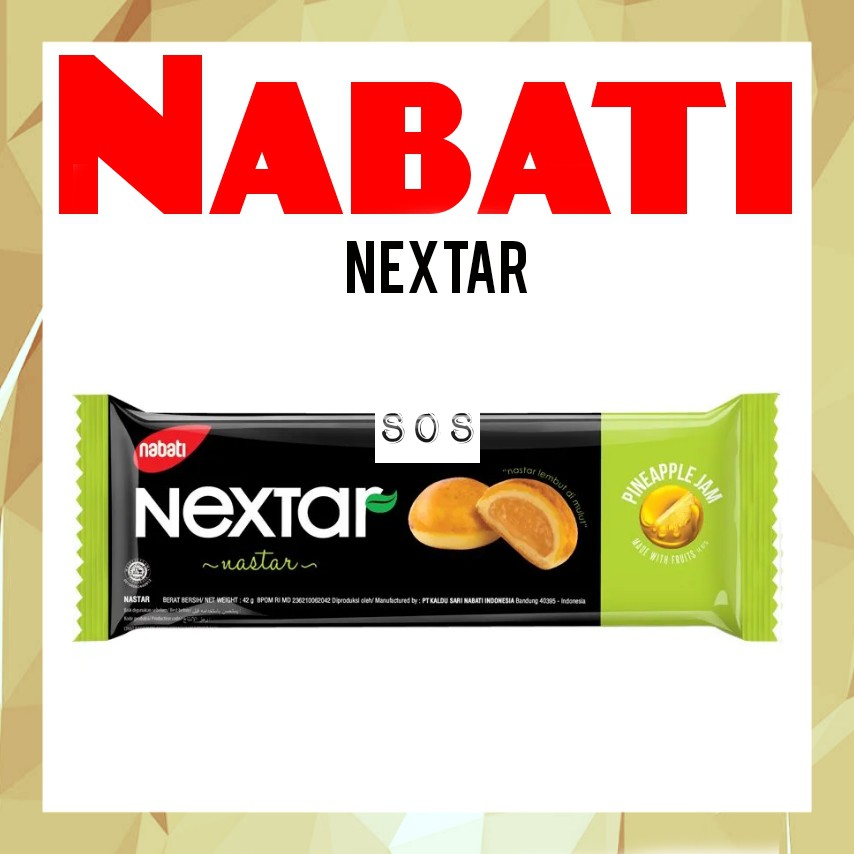 

《OS3》 Nabati Nextar Nastar Nanas 42 gram