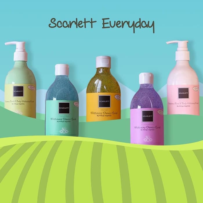 ★ BB ★ SCARLETT Brightening Shower Scrub By Felicya Angelista