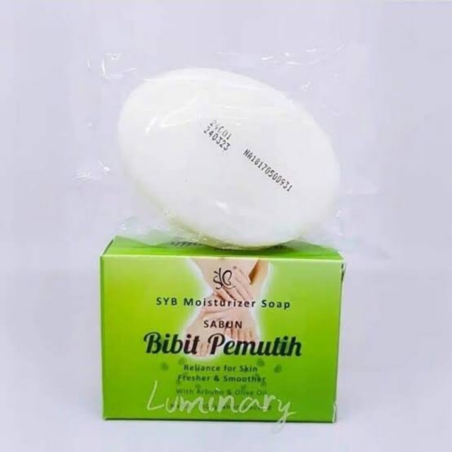 Sabun syb bibit pemutih batang - sabun batang syb - syb soap arbutin &amp; olive oil soap