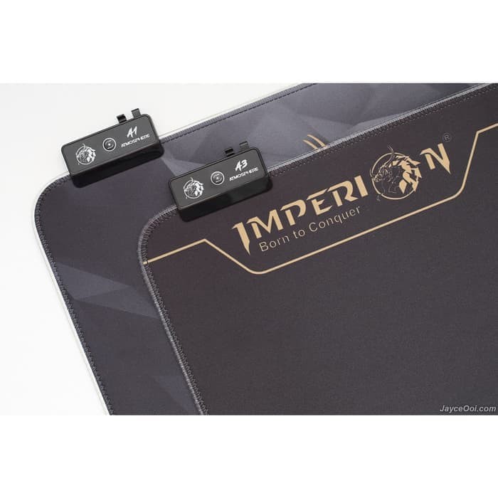 Imperion Atmosphere A3 RGB Gaming Mousepad XL Speed Control Mouse Pad Gaming