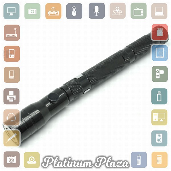 LED Telescopic Flexible Magnetic Pick Up Flashlight - Black`6EGXC5-