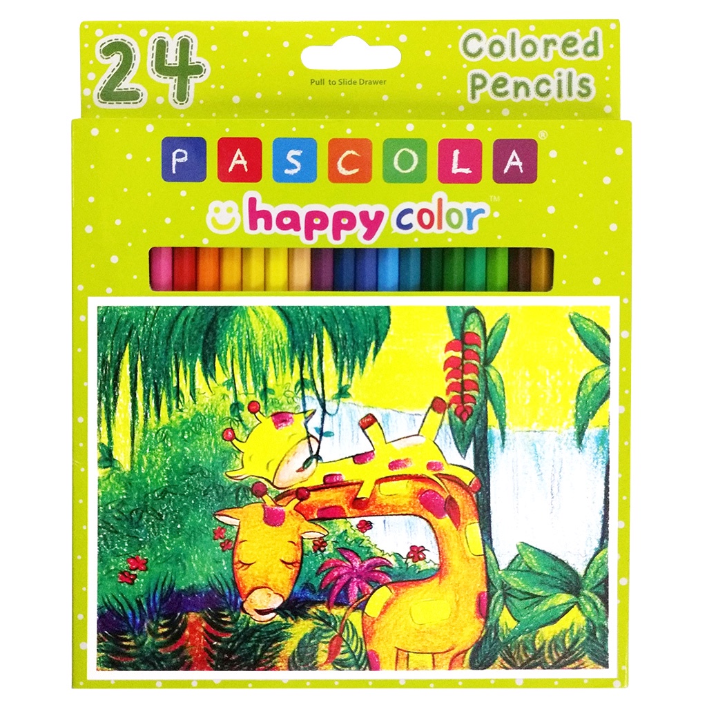 

Pascola - Happy Color Pencil Isi 24/Set (Standardpen)