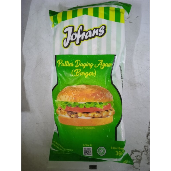 

Jofrans Patties Daging Ayam/Sapi Isi 6pcs 360 gram