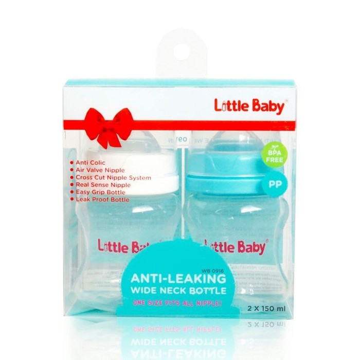 Little Baby Botol Susu WN 150 ml BPA Free isi 2