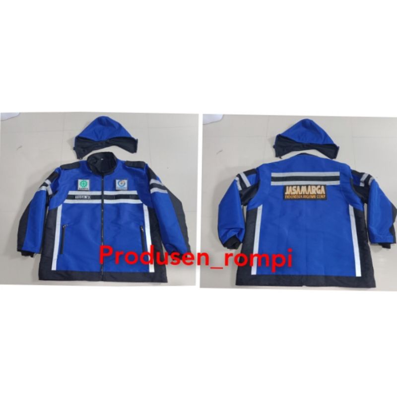 JAKET JASAMARGA KUPLUK LEPAS PASANG. JAKET JASAMARGA TERBARU