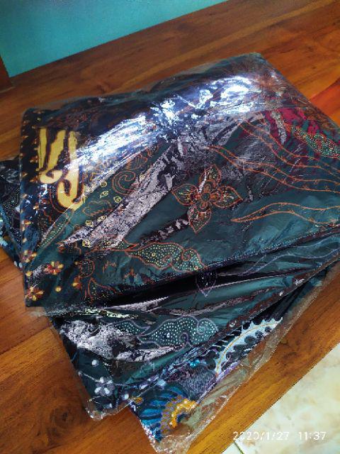 Batik Dolby Dolbi Dobby Doby Tenun Sutra Tulis Katun Atbm Baron Atasan Batik Wanita Sogan Srg308