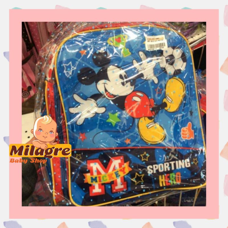 

Tas Ransel Disney Mickey dilengkapi dengan Kotak Pensil