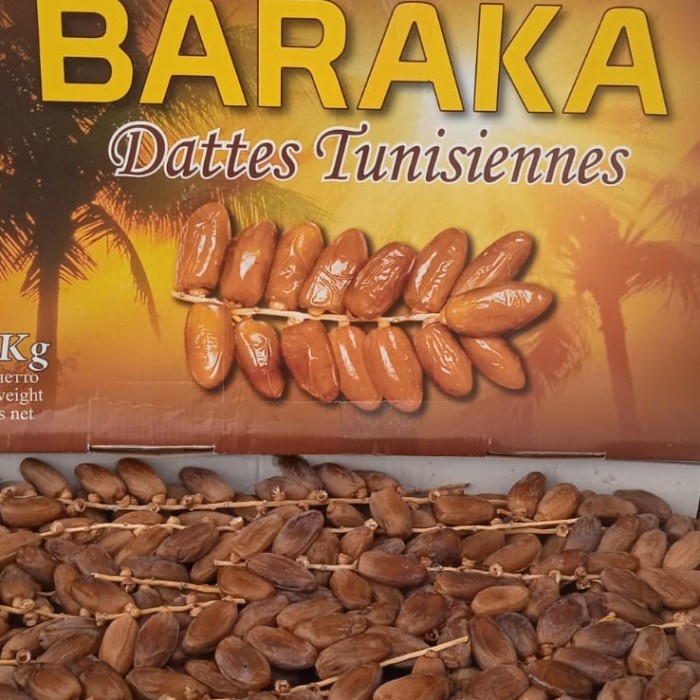 

Kurma Terbaru - Kurma Tunis Tangkai Kemasan Curah 5Kg
