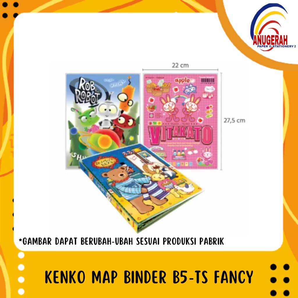 

KENKO MAP BINDER B5-TS FANCY (PCS)