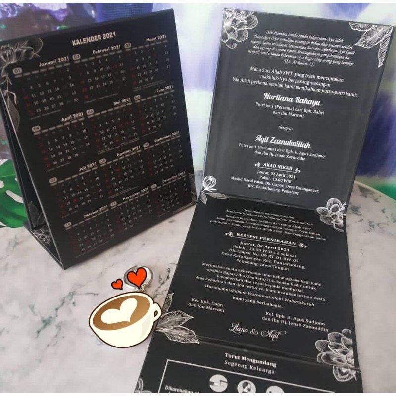 

UNDANGAN HARDCOVER KALENDER DUDUK