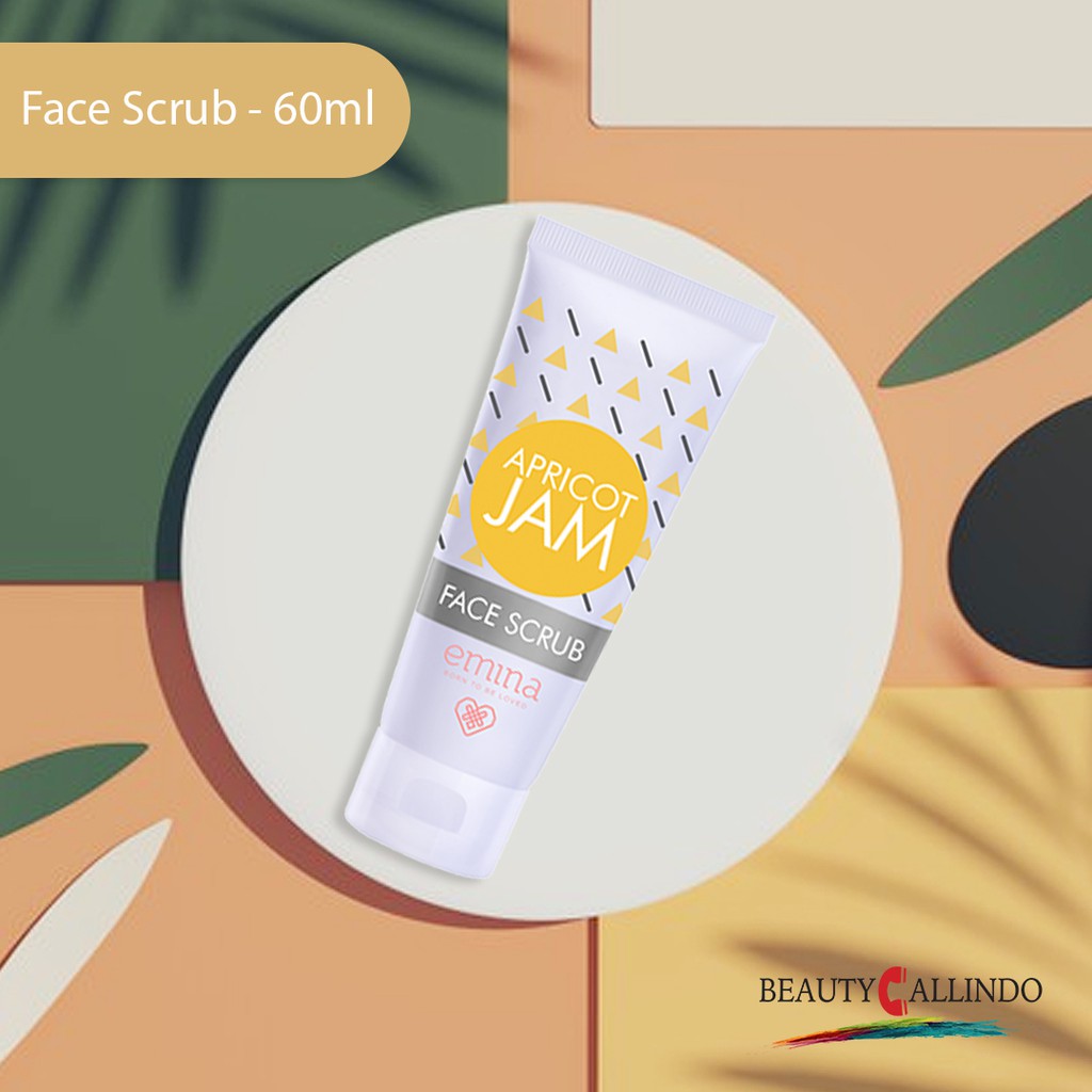 EMINA APRICOT JAM FACE SCRUB 60ML Shopee Indonesia